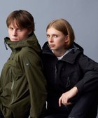 【ジョセフ アブード マウンテン/JOSEPH ABBOUD MOUNTAIN】の【ECO撥水/耐水性/透湿防水素材/ストレッチ/軽量】ボイルドポリエステル3レイヤー マウンテンパーカー ブラック系|ID: prp329100004555611 ipo3291000000033681501