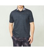 【ジョセフ アブード/JOSEPH ABBOUD / MEN】の【吸水速乾】リネンハニカム ポロシャツ(リーフ柄) ネイビー系|ID: prp329100004555629 ipo3291000000032675022