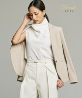【ベイジ,/BEIGE,】のCINDY / テーラードジャケット 人気、トレンドファッション・服の通販 founy(ファニー) ファッション Fashion レディースファッション Ladies' Fashion Online アウター Coat Outerwear ジャケット Jackets テーラードジャケット Tailored Jackets ウォッシャブル Washable オケージョン Occasion サテン Satin ジャケット Jacket スタイリッシュ Stylish ストレッチ Stretch スーツ Suit タオル Towel タンブラー Tumbler トリミング Trimming ボトム Bottom A/W・秋冬 Aw・Autumn/Winter・Fw・Fall-Winter S/S・春夏 Ss・Spring/Summer 再入荷 Restock/Back In Stock/Re Arrival おすすめ Recommend 夏 Summer ビジネス 仕事 通勤 Business |ID:prp329100004555647