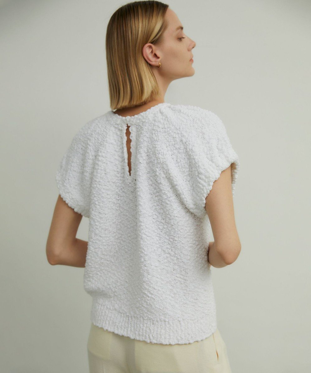 【ベイジ,/BEIGE,】の【CLUEL 6月号掲載】BLANCHE / ニットトップス インテリア・キッズ・メンズ・レディースファッション・服の通販 founy(ファニー) 　雑誌掲載アイテム　Magazine Items　ファッション雑誌　Fashion Magazines　クルーエル　CLUEL　ファッション　Fashion　レディースファッション　WOMEN　トップス・カットソー　Tops/Tshirt　ニット　Knit Tops　エアリー　Airy　春　Spring　ギャザー　Gather　今季　This Season　セーター　Sweater　雑誌　Magazine　ツイード　Tweed　トレンド　Trend　フェミニン　Feminine　フォルム　Form　6月号　June Issue　ワイド　Wide　S/S・春夏　Ss・Spring/Summer　おすすめ　Recommend　夏　Summer　エレガント 上品　Elegant　ビジネス 仕事 通勤　Business　Ecru|ID: prp329100004555668 ipo3291000000032197889