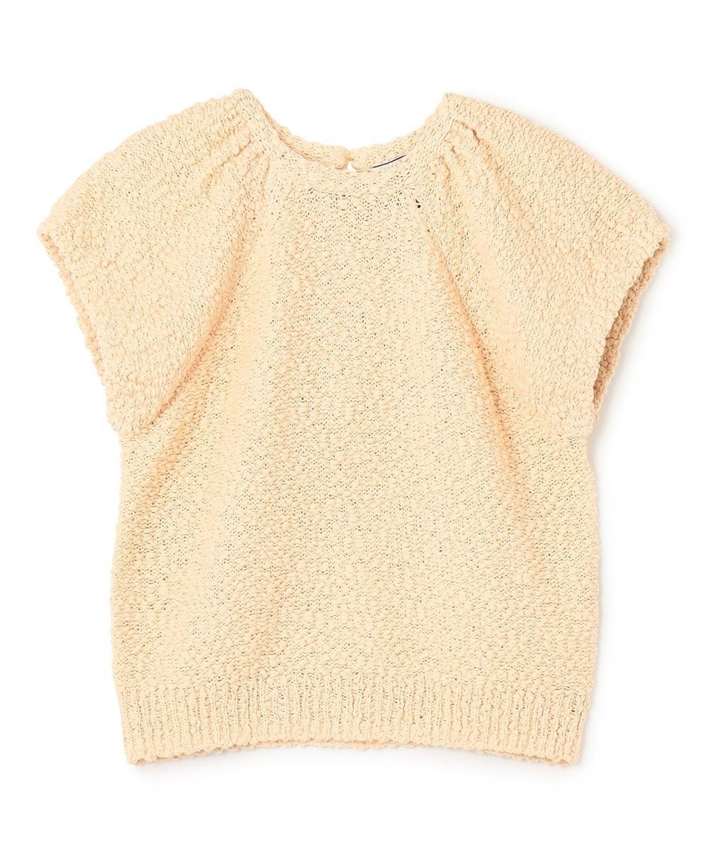 【ベイジ,/BEIGE,】の【CLUEL 6月号掲載】BLANCHE / ニットトップス インテリア・キッズ・メンズ・レディースファッション・服の通販 founy(ファニー) 　雑誌掲載アイテム　Magazine Picks & Fashion Features　ファッション雑誌　Fashion Magazines　クルーエル　CLUEL　ファッション　Fashion　レディースファッション　Fashion for Women　トップス・カットソー　Cut & Sew Tops　ニット　Knit Tops & Sweaters　エアリー　Airy Texture　春　Spring　ギャザー　Gathered, Ruffled　今季　This Season, Current Season　セーター　Sweater, Knitwear　雑誌　Magazine, Fashion Magazine　ツイード　Twill, Twill Weave　トレンド　Trend, Trending Now　フェミニン　Feminine, Girly　フォルム　Silhouette, Form　6月号　June Issue, Jun. Edition　ワイド　Wide, Wide Fit　S/S・春夏　SS, Spring/Summer, Warm Season　おすすめ　Recommended / Our Picks　夏　Summer　エレガント 上品　Elegant　ビジネス 仕事 通勤　Business / Work / Commuting　Ecru|ID: prp329100004555668 ipo3291000000033400610