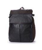 【イザック/Y'SACCS】のナイロン×牛革コンビシリーズ リュックサック Mサイズ チョコ|ID: prp329100004555680 ipo3291000000032650591