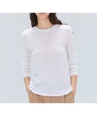 【ベイジ,/BEIGE,】の【洗える】SORE / シアーコットンクルーネックカットソー White|ID: prp329100004555698 ipo3291000000033685899