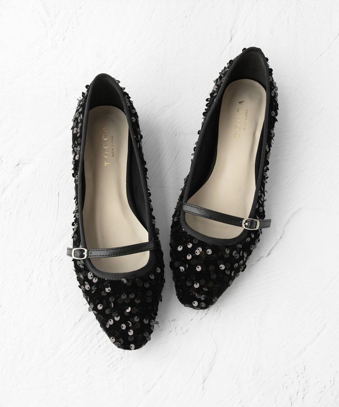 【トッカ/TOCCA】のSPANGLE PUMPS パンプス インテリア・キッズ・メンズ・レディースファッション・服の通販 founy(ファニー) https://founy.com/ ファッション Fashion レディースファッション Fashion for Women 2024年 2024 2024-2025秋冬・A/W Autumn/Winter 2024–25 AW24–25 冬 Winter / This Winter おすすめ Recommended / Our Picks シューズ Shoes, Footwear スパンコール Sequins, Sequin Embellishment デニム Denim, Jeans Material トレンド Trend, Trending Now バレエ Ballet, Ballet Style フェミニン Feminine, Girly ラップ Wrap, Wrap Design A/W・秋冬 Autumn/Winter 雑誌 Magazine, Fashion Magazine |ID: prp329100004555710 ipo3291000000033430321