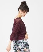 【チャコット/Chacott】のChacott BALANCE【ノーソーイングニット】7分袖メッシュニットTシャツ 人気、トレンドファッション・服の通販 founy(ファニー) ファッション Fashion レディースファッション Fashion for Women トップス・カットソー Cut & Sew Tops ニット Knit Tops & Sweaters シャツ・ブラウス・オフィスカジュアル Elegant Blouses & Button-Ups ロングTシャツ・Tシャツ Longline T-Shirts & Tees インナー Innerwear 秋 Autumn キャミソール Camisole, Spaghetti Strap Top 軽量 Lightweight, Ultra Light ストレッチ Stretch, Stretchy Fabric 人気 Popular, Best Seller フィット Fit, Slim Fit メッシュ Mesh, Net Fabric おすすめ Recommended / Our Picks thumbnail ワインレッド|ID: prp329100004555713 ipo3291000000033682669