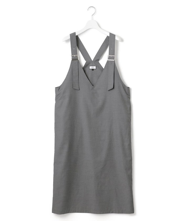 【ジェイプレスヨークストリート/J.PRESS YORK STREET】の【WOMEN】ジャンバースカート インテリア・キッズ・メンズ・レディースファッション・服の通販 founy(ファニー) https://founy.com/ ファッション Fashion レディースファッション Ladies' Fashion Online スカート Skirt インナー Inner ストレート Straight スリット Slit ツイル Twill ドレープ Drape プリント Print 無地 Plain Color 秋 Autumn/Fall A/W・秋冬 Aw・Autumn/Winter・Fw・Fall-Winter |ID: prp329100004555716 ipo3291000000032557832
