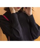 【組曲/KUMIKYOKU】の【WEB限定】ELENAスパンコールバックパール ニット ブラック系|ID: prp329100004555719 ipo3291000000033712175