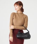 【ラ バガジェリー/LA BAGAGERIE】のシープレザー ギャザーミニバッグ ブラック|ID: prp329100004555729 ipo3291000000033669157