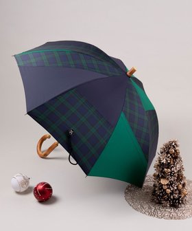 【プラスリング/+RING】の【UVカット90%以上】【限定/日本製】プラスリング 晴雨兼用傘(長ショート)GRN-CHK SR265 人気、トレンドファッション・服の通販 founy(ファニー) ファッション Fashion レディースファッション WOMEN 傘 / レイングッズ Umbrellas/Rainwear コンパクト Compact 傘 Umbrella ショート Short チェック Check パッチワーク Patchwork ラップ Wrap 再入荷 Restock/Back In Stock/Re Arrival 日本製 Made In Japan |ID:prp329100004555737