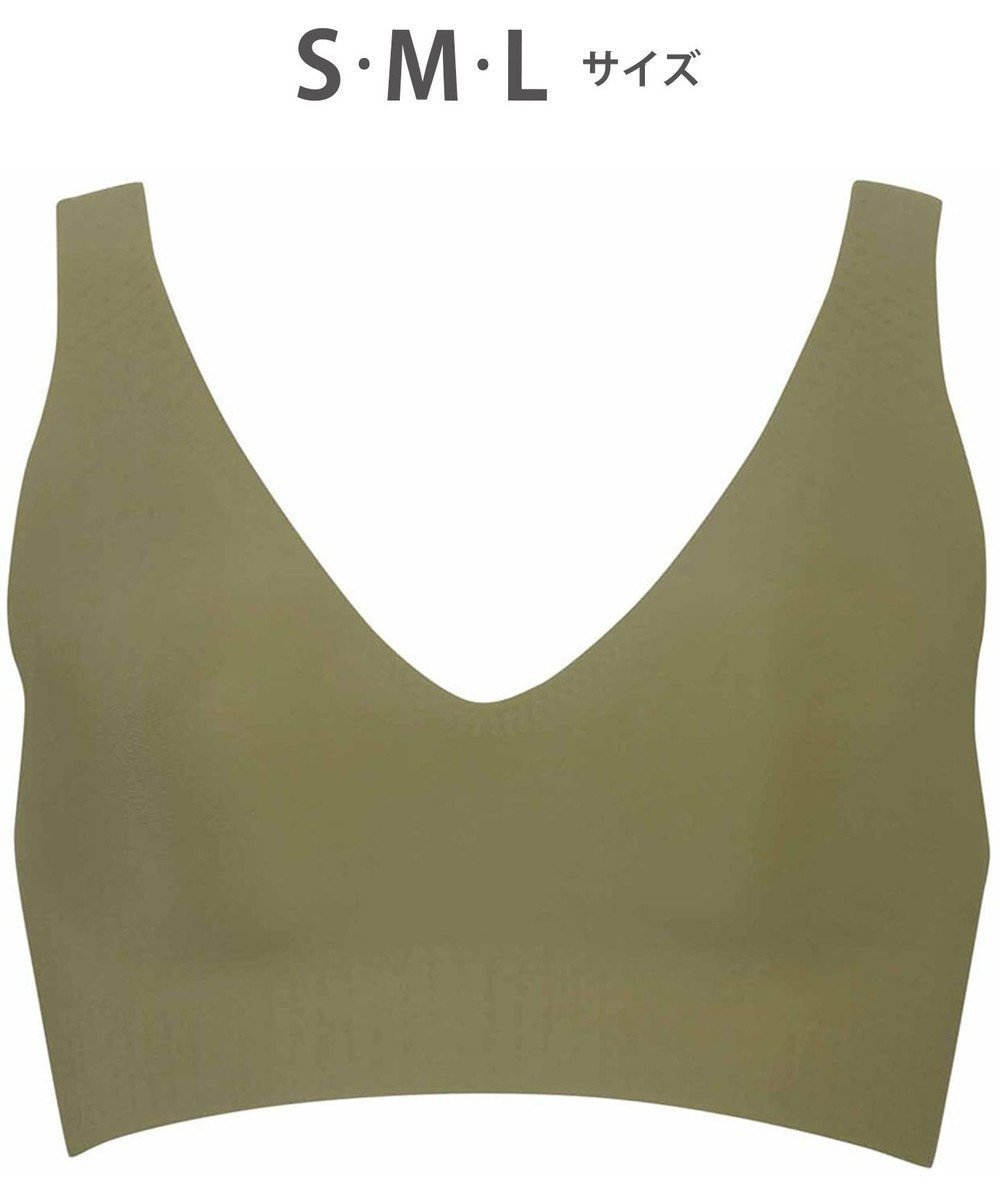 【ワコール/WACOAL】の【GOCOCi ゴコチ】 ノンワイヤーブラ まるでつけていないような着ごこち 上向きで立体的なバストシルエット ブラトップ ハーフトップ レディース CGG536 /ワコール インテリア・キッズ・メンズ・レディースファッション・服の通販 founy(ファニー) ファッション Fashion レディースファッション Fashion for Women アンダー Underwear Essentials トレンド Trend, Trending Now ハーフ Half, Half-Length フラット Flat, Flat Shoes ブラジャー Bra, Lingerie プリント Print, Printed Pattern ベーシック Basic, Essential ワイヤー Wire, Wired Bra オリーブ|ID: prp329100004555759 ipo3291000000033591772