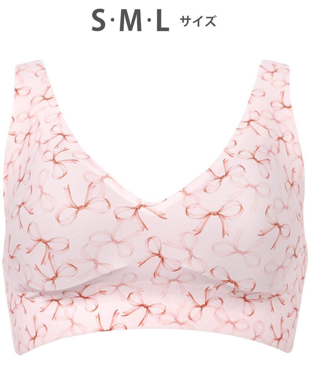 【ワコール/WACOAL】の【GOCOCi ゴコチ】 ノンワイヤーブラ まるでつけていないような着ごこち 上向きで立体的なバストシルエット ブラトップ ハーフトップ レディース CGG536 /ワコール インテリア・キッズ・メンズ・レディースファッション・服の通販 founy(ファニー) ファッション Fashion レディースファッション Fashion for Women アンダー Underwear Essentials トレンド Trend, Trending Now ハーフ Half, Half-Length フラット Flat, Flat Shoes ブラジャー Bra, Lingerie プリント Print, Printed Pattern ベーシック Basic, Essential ワイヤー Wire, Wired Bra サーモンピンク|ID: prp329100004555759 ipo3291000000034157226