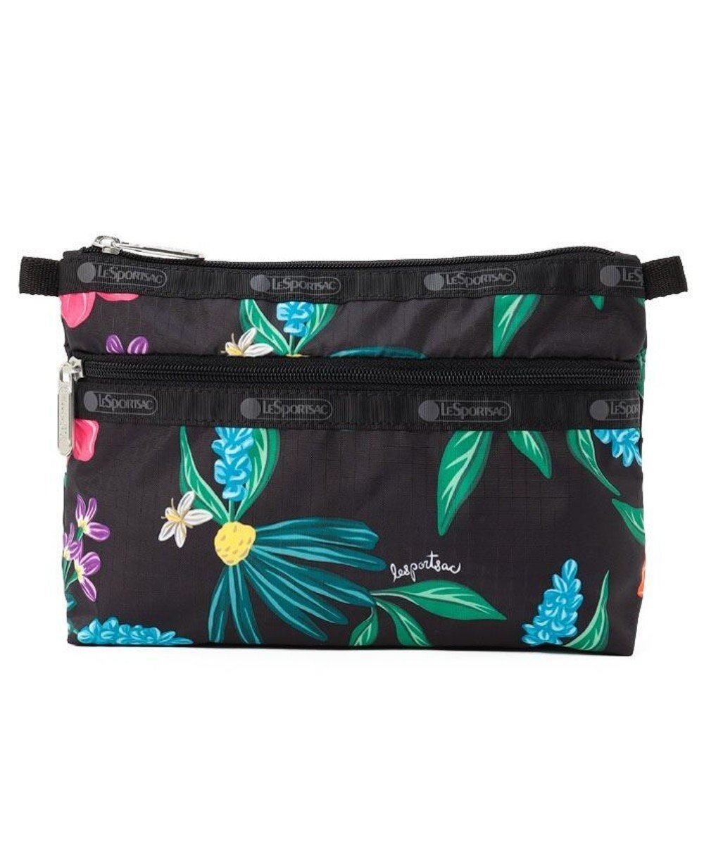 【レスポートサック/LeSportsac】のCOSMETIC CLUTCH/ワイルドフラワーウォーターカラー インテリア・キッズ・メンズ・レディースファッション・服の通販 founy(ファニー) 　ファッション　Fashion　レディースファッション　Ladies' Fashion Online　バッグ　Bag　財布　Wallets　ポーチ　Pouches　おすすめ　Recommend　ウォーター　Water　ジップ　Zip　フラワー　Flower　プリント　Print　ポケット　Pocket　ポーチ　Pouch　旅行　Travel　財布　Wallet　ワイルドフラワーウォーターカラー|ID: prp329100004555761 ipo3291000000032667207
