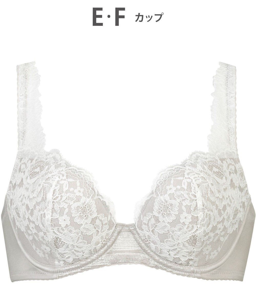 【ウィング/Wing】のブラジャー 自然なまるみシルエット ソフトなつけごこち 【ナチュラルアップブラ】 ブラ KB2062 ウイング/ワコール インテリア・キッズ・メンズ・レディースファッション・服の通販 founy(ファニー) 　ファッション　Fashion　レディースファッション　Fashion for Women　おすすめ　Recommended / Our Picks　なめらか　Smooth, Silky Texture　アンダー　Underwear Essentials　フィット　Fit, Slim Fit　ブラジャー　Bra, Lingerie　ラップ　Wrap, Wrap Design　レース　Lace, Lace Fabric　ワイヤー　Wire, Wired Bra　エレガント 上品　Elegant　グレー|ID: prp329100004555767 ipo3291000000033673728