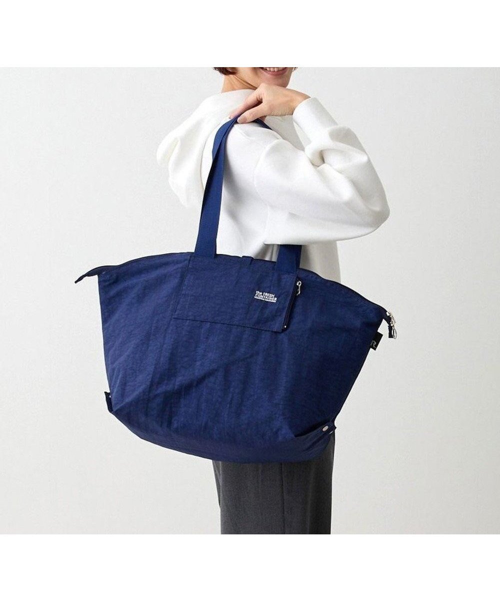 【ルートート/ROOTOTE】の1097【簡易保冷】PT.サーモキーパーバレル.ベーシック-C インテリア・キッズ・メンズ・レディースファッション・服の通販 founy(ファニー) 　ファッション　Fashion　レディースファッション　Fashion for Women　インナー　Innerwear　洗える　Machine Washable　カメラ　Camera Accessories　クール　Cool, Chic　コンパクト　Compact, Small Size　スマホ　Smartphone, Mobile Device　ダブル　Double, Double-Breasted　フィット　Fit, Slim Fit　ベーシック　Basic, Essential　ポケット　Pocket, Pocket Detail　メッシュ　Mesh, Net Fabric　ワッシャー　Washer, Crinkled Finish　ワンポイント　One Point, Statement Accent　03:ネイビー|ID: prp329100004555768 ipo3291000000033591841