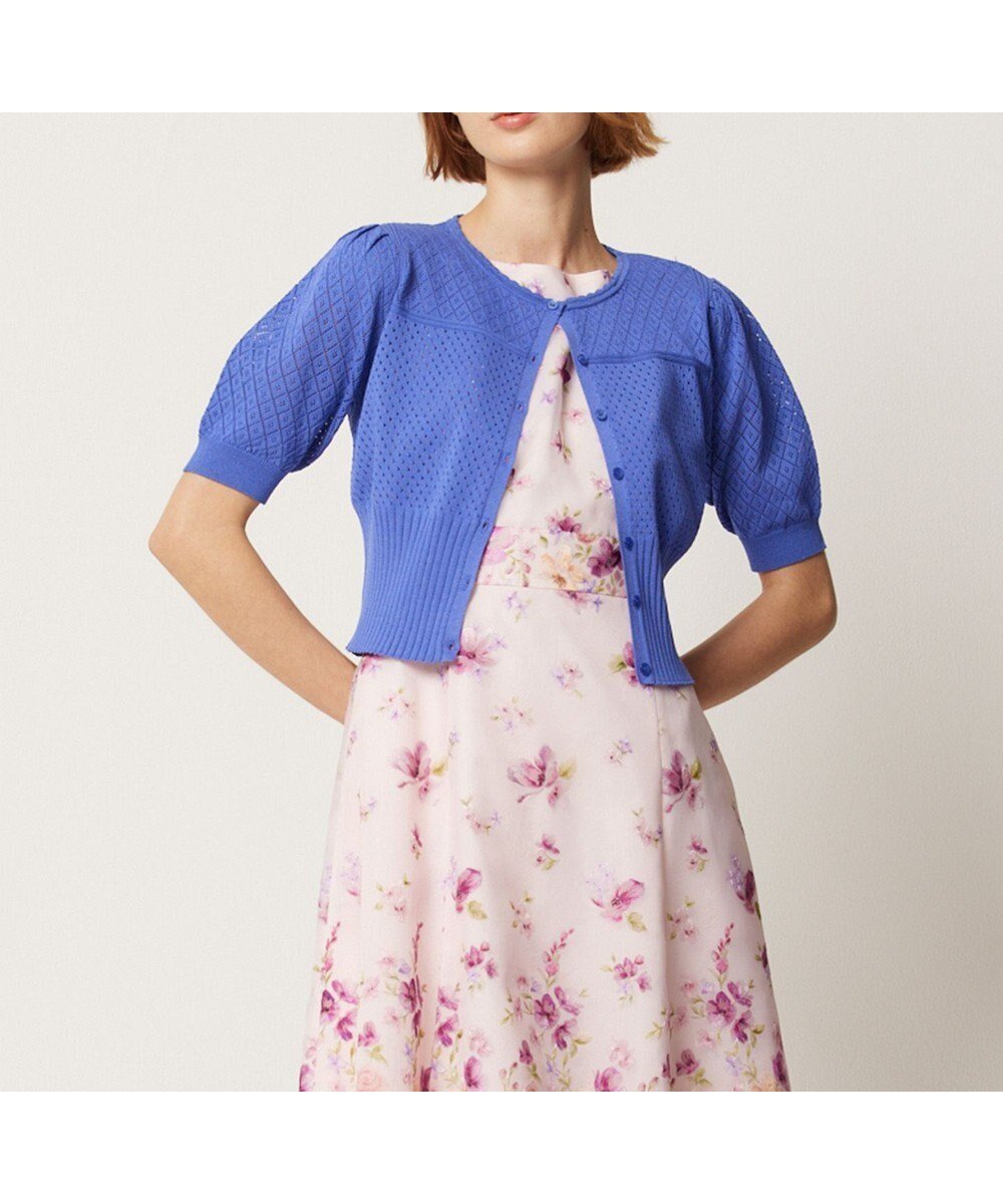 【トッカ/TOCCA】の【洗える】MINI GAME CARDIGAN カーディガン 人気、トレンドファッション・服の通販 founy(ファニー) 　ファッション　Fashion　レディースファッション　Fashion for Women　トップス・カットソー　Cut & Sew Tops　カーディガン・羽織り　Layered Style Cardigans　2024年　2024　2024春夏・S/S　Spring/Summer 2024 SS24　おすすめ　Recommended / Our Picks　カーディガン　Cardigan, Knitwear　ストレッチ　Stretch, Stretchy Fabric　ドット　Polka Dot, Dot Pattern　夏　Summer　春　Spring　S/S・春夏　SS, Spring/Summer, Warm Season　洗える　Machine Washable　透かし　Cut-Out, Lacework　 other-1|ID: prp329100004555876 ipo3291000000034251068