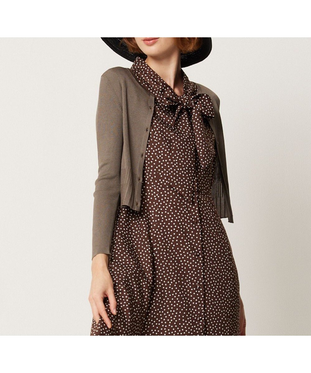 【トッカ/TOCCA】のAJISAI CREWNECK カーディガン インテリア・キッズ・メンズ・レディースファッション・服の通販 founy(ファニー) ファッション Fashion レディースファッション Fashion for Women トップス・カットソー Cut & Sew Tops カーディガン・羽織り Layered Style Cardigans おすすめ Recommended / Our Picks カーディガン Cardigan, Knitwear コンパクト Compact, Small Size シンプル Simple, Minimal ドレス Dress, One-Piece 夏 Summer 定番 Standard, Basic Item S/S・春夏 SS, Spring/Summer, Warm Season A/W・秋冬 Autumn/Winter モカ系|ID: prp329100004555880 ipo3291000000034757214