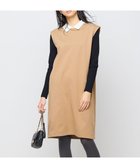 【組曲/KUMIKYOKU】の【WEB限定・2SET】ジャンスカツインセット 人気、トレンドファッション・服の通販 founy(ファニー) ファッション Fashion レディースファッション Fashion for Women ワンピース Dresses ニットワンピース Knit Dresses インナー Innerwear コクーン Cocoon, Cocoon Silhouette シンプル Simple, Minimal ストレッチ Stretch, Stretchy Fabric ドレス Dress, One-Piece バランス Balance, Style Balance パターン Pattern, Design Print パール Pearl, Pearl Accent フォルム Silhouette, Form リブニット Rib Knit, Ribbed Knit A/W・秋冬 Autumn/Winter エレガント 上品 Elegant thumbnail ブラック×キャメル系|ID: prp329100004555885 ipo3291000000033672467