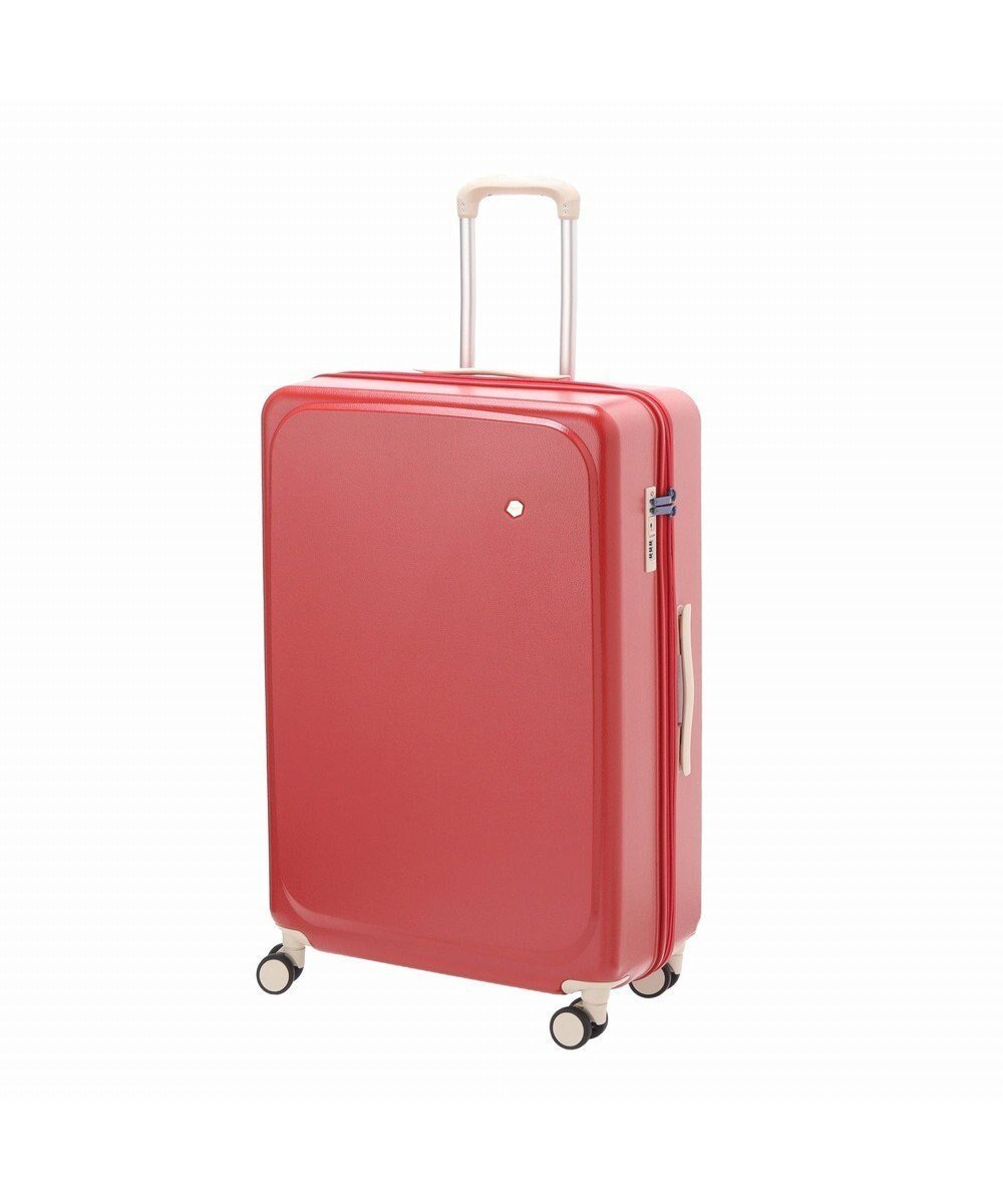 【エースバッグズアンドラゲッジ/ACE BAGS & LUGGAGE】のHaNT ポルメロー スーツケース 87L 05873 ハント インテリア・キッズ・メンズ・レディースファッション・服の通販 founy(ファニー) 　ファッション　Fashion　レディースファッション　Ladies' Fashion Online　スーツ　Suits　クラシカル　Classical　コンビ　Combination　シンプル　Simple　トラベル　Travel　ポケット　Pocket　メッシュ　Mesh　リュック　Ruck Sack　再入荷　Restock/Back In Stock/Re Arrival　おすすめ　Recommend　旅行　Travel　スーツケース キャリーケース　Suitcase　レッド|ID: prp329100004555917 ipo3291000000032200133