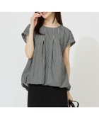 【エニィ スィス/any SiS】の【洗える】バルーン ブラウス ブラックチェック|ID: prp329100004555920 ipo3291000000034295453