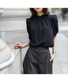 【エニィ スィス/any SiS】の【洗える】フリルネックスタンド ブラウス ネイビー|ID: prp329100004555924 ipo3291000000034295456