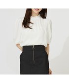 【エニィ スィス/any SiS】の【洗える】フリルネックスタンド ブラウス オフ|ID: prp329100004555924 ipo3291000000034295458