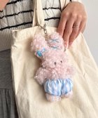 【ウィゴー/WEGO】のもこもこぱんつラビットぬいぐるみキーホルダー ピンク|ID: prp329100004555931 ipo3291000000032200192