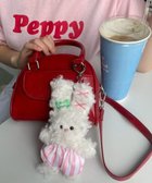 【ウィゴー/WEGO】のもこもこぱんつラビットぬいぐるみキーホルダー ホワイト|ID: prp329100004555931 ipo3291000000032200193