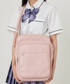 【ウィゴー/WEGO】の【SCHOOLITEM】PUスクールショルダーバッグ ピンク|ID: prp329100004555936 ipo3291000000032200209