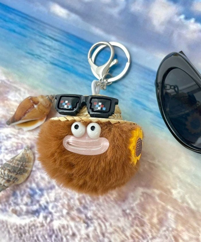 【ウィゴー/WEGO】のサマバケ麦わらモンスターぬいぐるみキーホルダー インテリア・キッズ・メンズ・レディースファッション・服の通販 founy(ファニー) https://founy.com/ ファッション Fashion レディースファッション WOMEN 財布 Wallets キーホルダー Key Ring サマー Summer サングラス Sunglasses スマホ Smartphone チャーム Charm 財布 Wallet |ID: prp329100004555941 ipo3291000000032200249