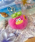 【ウィゴー/WEGO】のサマバケ麦わらモンスターぬいぐるみキーホルダー ピンク|ID: prp329100004555941 ipo3291000000032200252