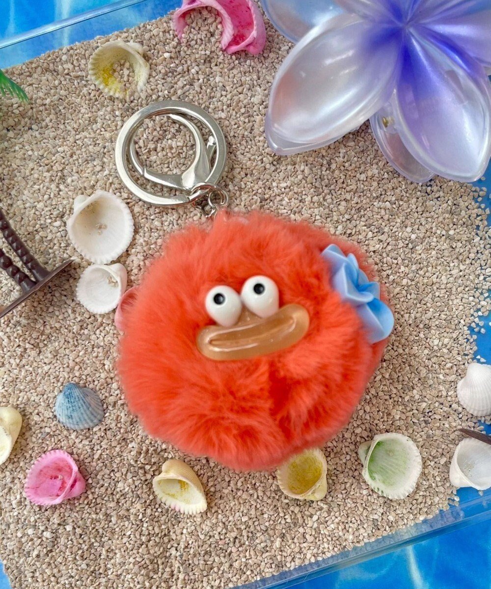 【ウィゴー/WEGO】のアゲアゲハイビスカスモンスターぬいぐるみキーホルダー インテリア・キッズ・メンズ・レディースファッション・服の通販 founy(ファニー) 　ファッション　Fashion　レディースファッション　WOMEN　財布　Wallets　おすすめ　Recommend　キーホルダー　Key Ring　サマー　Summer　スマホ　Smartphone　夏　Summer　財布　Wallet　オレンジ|ID: prp329100004555952 ipo3291000000032200318