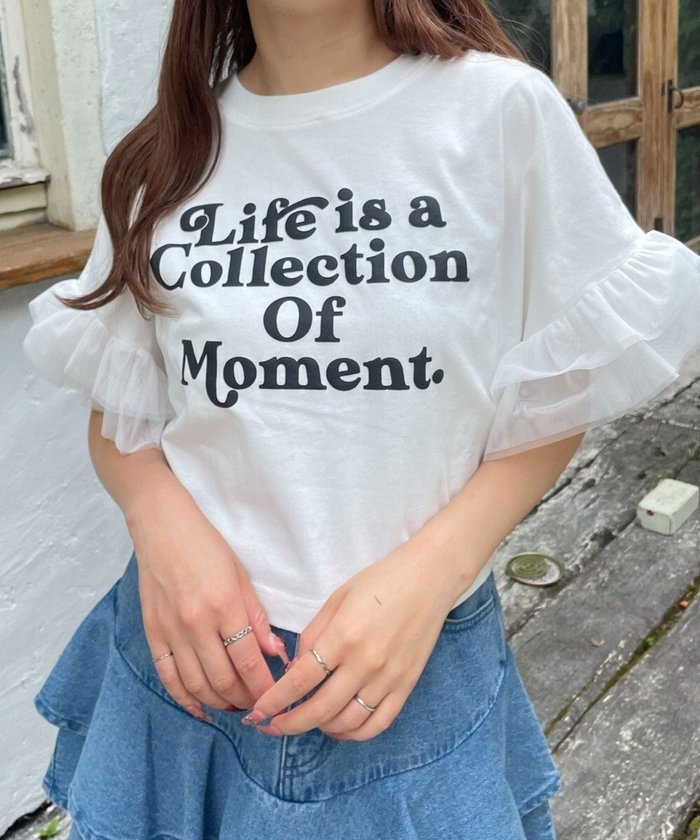 【ウィゴー/WEGO】のフリルチュールショートT インテリア・キッズ・メンズ・レディースファッション・服の通販 founy(ファニー) https://founy.com/ ファッション Fashion レディースファッション WOMEN トップス・カットソー Tops/Tshirt シャツ/ブラウス Shirts/Blouses ロング / Tシャツ T-Shirts カットソー Cut and Sewn おすすめ Recommend カットソー Cut And Sew スマホ Smartphone デニム Denim フリル Frills フロント Front レース Race 半袖 Short Sleeve 夏 Summer 春 Spring S/S・春夏 Ss・Spring/Summer |ID: prp329100004555984 ipo3291000000032200534