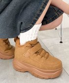【ウィゴー/WEGO】の【MLサイズ展開】ハイカットベルト厚底スニーカー キャメル|ID: prp329100004555994 ipo3291000000032200598
