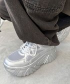 【ウィゴー/WEGO】の【SMLサイズ展開】ボリュームスニーカー シルバー|ID: prp329100004555997 ipo3291000000032200622