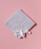 【メゾンドフルール/Maison de FLEUR】のバイカラーリボンタオルハンカチ Blue|ID: prp329100004556042 ipo3291000000032573758