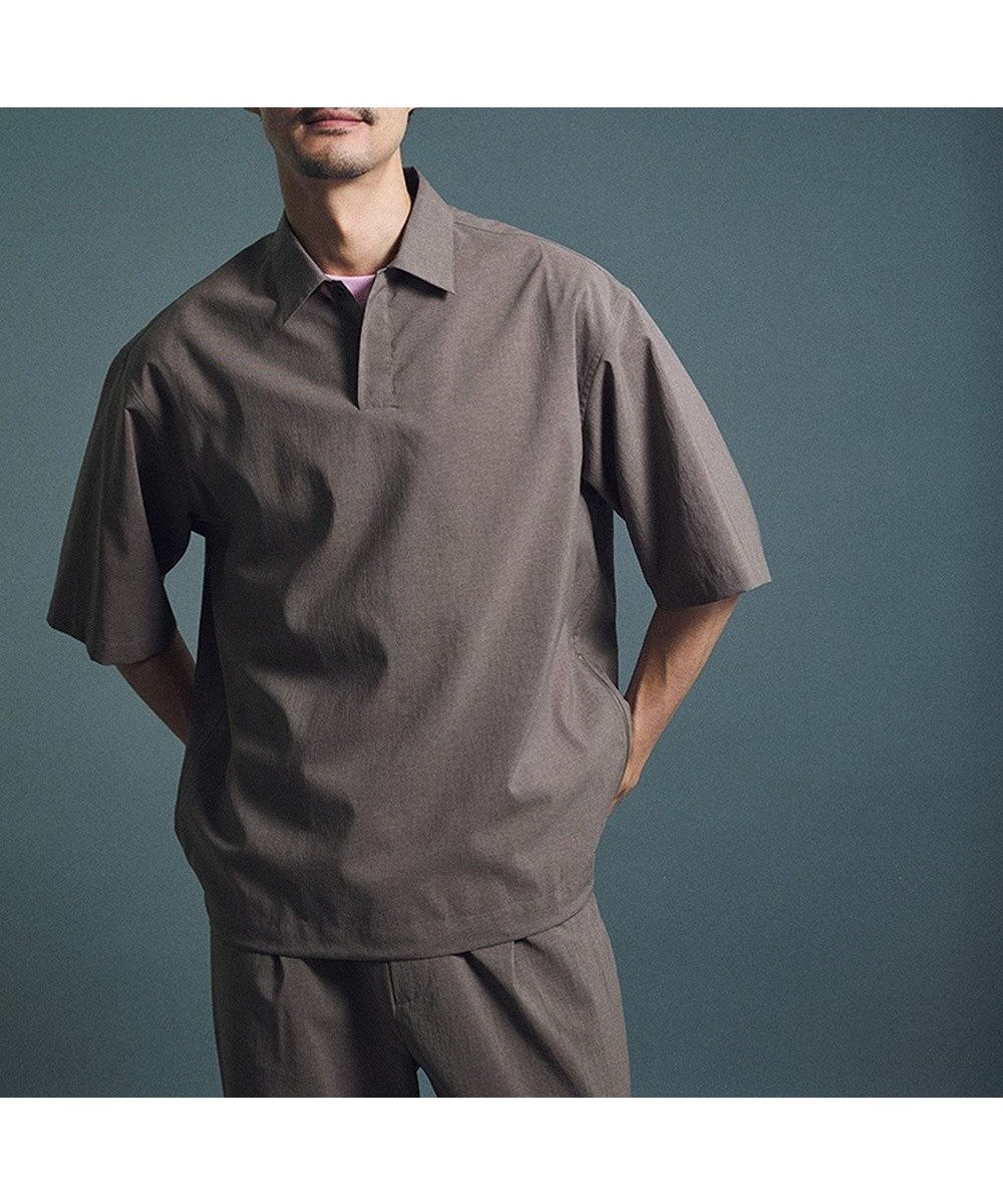 【アンフィーロ/UNFILO / MEN】の【接触冷感/吸水速乾/抗菌防臭/UVカット】TENNEN TOUCH ポロシャツ【ギフトにもおすすめ】 インテリア・キッズ・メンズ・レディースファッション・服の通販 founy(ファニー) 　ファッション　Fashion　メンズファッション　Men's Style Online　トップス・カットソー　Tops/Tshirt/Men　シャツ　Shirts　ポロシャツ　Polo Shirts　春　Spring　吸水　Water Absorption　抗菌　Antibacterial　スピンドル　Spindle　ポケット　Pocket　ポロシャツ　Polo Shirt　S/S・春夏　Ss・Spring/Summer　おすすめ　Recommend　夏　Summer　ギフト プレゼント　Gift Present　チャコール|ID: prp329100004556802 ipo3291000000032574393
