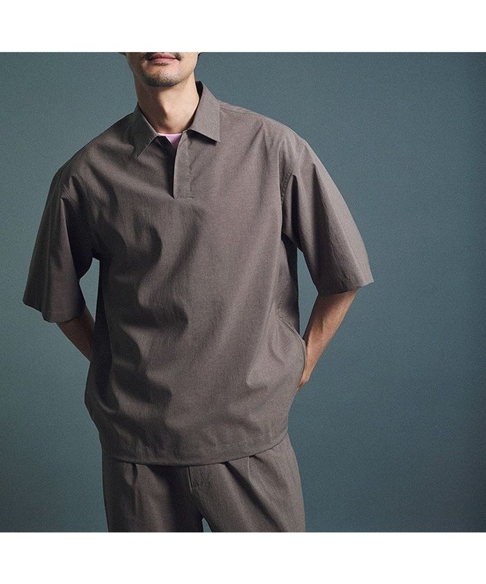【アンフィーロ/UNFILO / MEN】の【接触冷感/吸水速乾/抗菌防臭/UVカット】TENNEN TOUCH ポロシャツ【ギフトにもおすすめ】 インテリア・キッズ・メンズ・レディースファッション・服の通販 founy(ファニー) https://founy.com/ ファッション Fashion メンズファッション Fashion for Men トップス・カットソー Cut & Sew Tops メンズシャツ Shirts ポロシャツ / きれいめカジュアルスタイル Polo Shirts 春 Spring 吸水 Absorbent, Quick-Dry 抗菌 Antibacterial, Bacteria-Resistant スピンドル Spindle, Drawcord ポケット Pocket, Pocket Detail ポロシャツ Polo Shirt, Collared Tee S/S・春夏 SS, Spring/Summer, Warm Season おすすめ Recommended / Our Picks 夏 Summer ギフト プレゼント Gift / Present |ID: prp329100004556802 ipo3291000000034484492