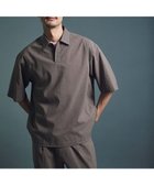 【アンフィーロ/UNFILO / MEN】の【接触冷感/吸水速乾/抗菌防臭/UVカット】TENNEN TOUCH ポロシャツ【ギフトにもおすすめ】 チャコール|ID: prp329100004556802 ipo3291000000034484493