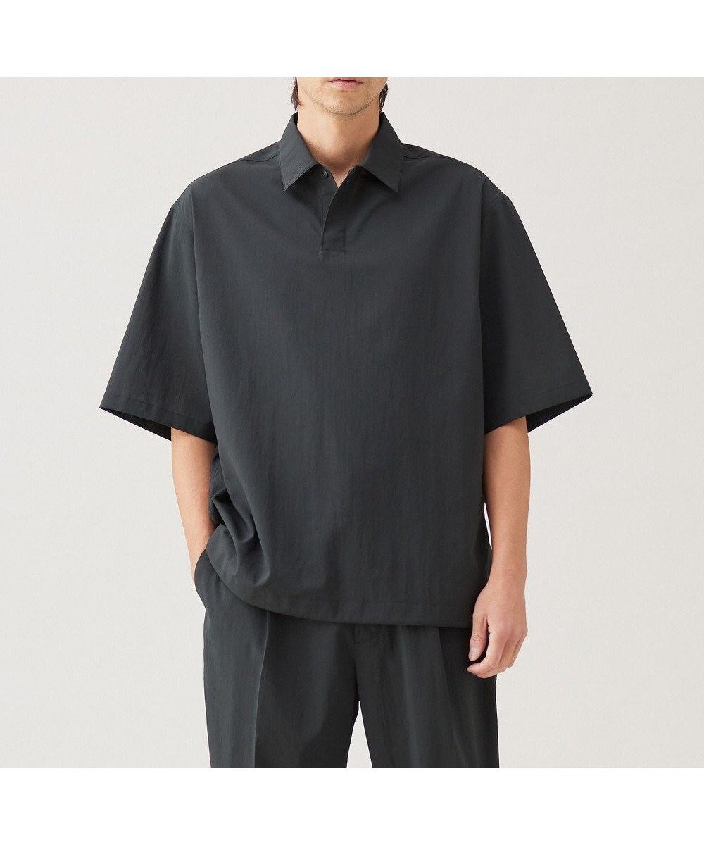 【アンフィーロ/UNFILO / MEN】の【接触冷感/吸水速乾/抗菌防臭/UVカット】TENNEN TOUCH ポロシャツ【ギフトにもおすすめ】 インテリア・キッズ・メンズ・レディースファッション・服の通販 founy(ファニー) 　ファッション　Fashion　メンズファッション　Fashion for Men　トップス・カットソー　Cut & Sew Tops　メンズシャツ　Shirts　ポロシャツ / きれいめカジュアルスタイル　Polo Shirts　春　Spring　吸水　Absorbent, Quick-Dry　抗菌　Antibacterial, Bacteria-Resistant　スピンドル　Spindle, Drawcord　ポケット　Pocket, Pocket Detail　ポロシャツ　Polo Shirt, Collared Tee　S/S・春夏　SS, Spring/Summer, Warm Season　おすすめ　Recommended / Our Picks　夏　Summer　ギフト プレゼント　Gift / Present　ブラック|ID: prp329100004556802 ipo3291000000034484494