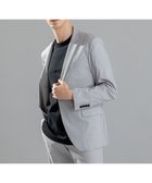 【ジョゼフ オム/JOSEPH HOMME / MEN】のリネンシャンブレーストレッチ ジャケット ライトグレー系|ID: prp329100004556813 ipo3291000000034854184