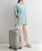 【エースバッグズアンドラゲッジ/ACE BAGS & LUGGAGE】のHaNT ココント スーツケース 36L 機内持込 フロントポケット付 05511 ハント 人気、トレンドファッション・服の通販 founy(ファニー) ファッション Fashion レディースファッション WOMEN スーツ Suits イエロー Yellow カーディガン Cardigan コンパクト Compact シルバー Silver シンプル Simple ストール Stall スマート Smart フロント Front プリント Print ポケット Pocket メタル Metal メッシュ Mesh 再入荷 Restock/Back In Stock/Re Arrival おすすめ Recommend 旅行 Travel スーツケース キャリーケース Suitcase thumbnail オリーブ・グレージュ|ID: prp329100004556815 ipo3291000000032208552