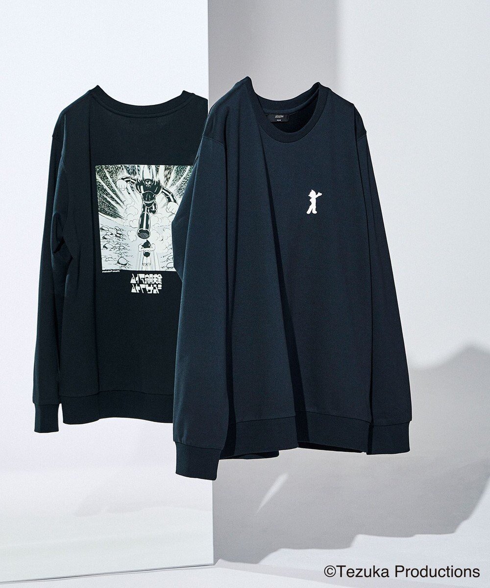 【ジョゼフ オム/JOSEPH HOMME / MEN】の鉄腕アトム×JOSEPH HOMME BACK PRINT LONG SWEAT インテリア・キッズ・メンズ・レディースファッション・服の通販 founy(ファニー) 　ファッション　Fashion　メンズファッション　MEN　トップス・カットソー　Tops/Tshirt/Men　シャツ　Shirts　カットソー　Cut And Sew　キャラクター　Character　トレーナー　Trainer　フロント　Front　プリント　Print　夏　Summer　S/S・春夏　Ss・Spring/Summer　A/W・秋冬　Aw・Autumn/Winter・Fw・Fall-Winter　ブラック系|ID: prp329100004556817 ipo3291000000032208566