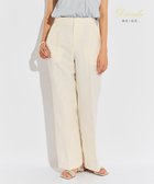 【ベイジ,/BEIGE,】のCAROLE / ワイドパンツ Ecru|ID: prp329100004556833 ipo3291000000033452367