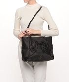 【ランバン オン ブルー/LANVIN en Bleu】のジョエル 2wayトート 人気、トレンドファッション・服の通販 founy(ファニー) ファッション Fashion レディースファッション Fashion for Women バッグ Bags フロント Front, Front Design リボン Ribbon, Bow エレガント 上品 Elegant thumbnail ブラック|ID: prp329100004556835 ipo3291000000034515439