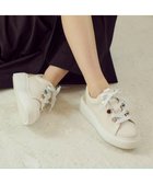 【モード エ ジャコモ/MODE ET JACOMO】のMODE ET JACOMO 厚底ビジュースニーカー 人気、トレンドファッション・服の通販 founy(ファニー) ファッション Fashion レディースファッション Fashion for Women シューズ Shoes, Footwear スニーカー Sneakers, Trainers バランス Balance, Style Balance ビジュー Bijou, Jewel-like Accent ビジネス 仕事 通勤 Business / Work / Commuting 厚底 Platform Shoes 旅行 Travel thumbnail ホワイトミックス|ID: prp329100004556854 ipo3291000000033679463