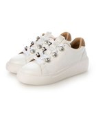 【モード エ ジャコモ/MODE ET JACOMO】のMODE ET JACOMO 厚底ビジュースニーカー 人気、トレンドファッション・服の通販 founy(ファニー) ファッション Fashion レディースファッション Fashion for Women シューズ Shoes, Footwear スニーカー Sneakers, Trainers バランス Balance, Style Balance ビジュー Bijou, Jewel-like Accent ビジネス 仕事 通勤 Business / Work / Commuting 厚底 Platform Shoes 旅行 Travel thumbnail ホワイト|ID: prp329100004556854 ipo3291000000033679464