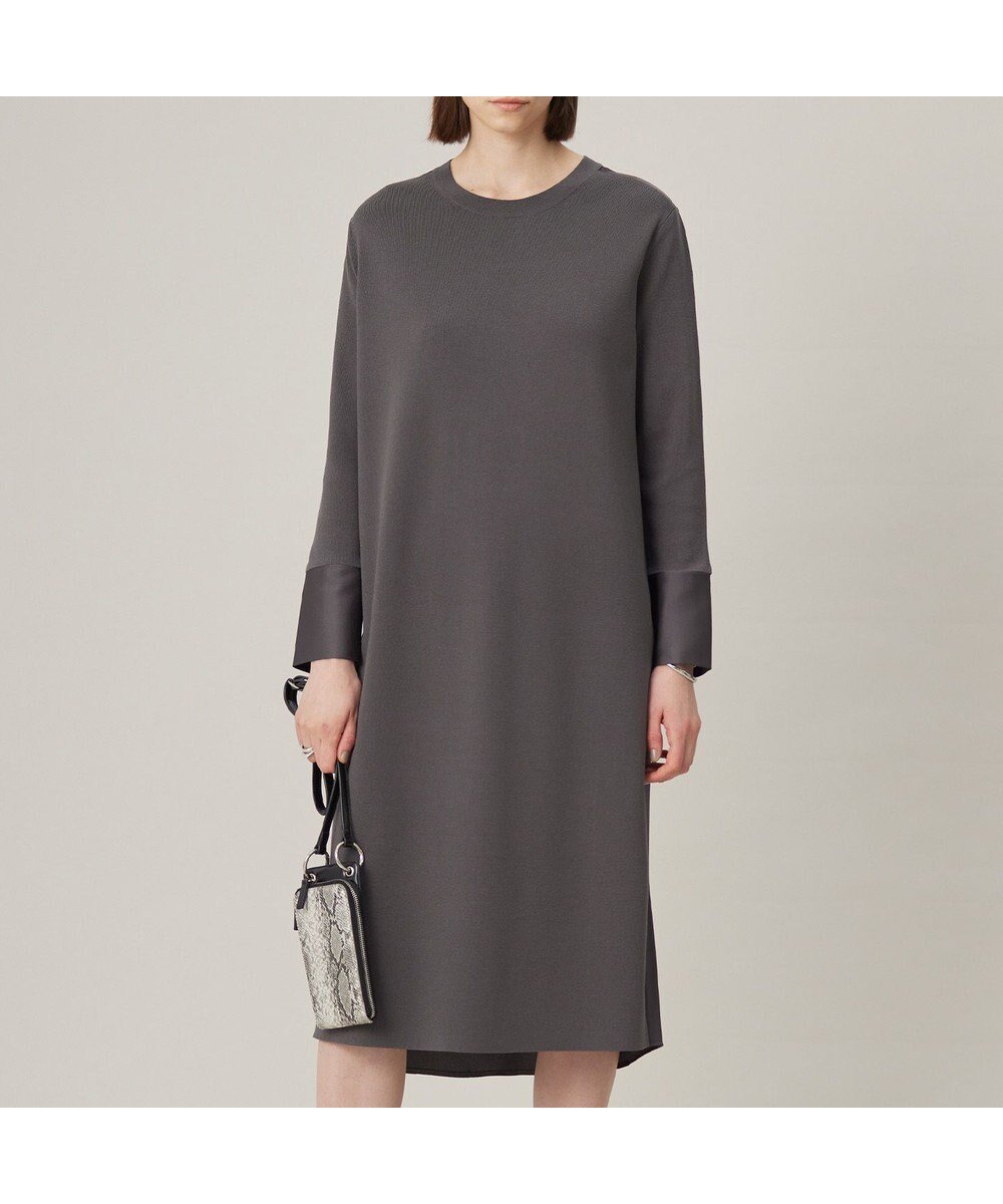【アイシービー/iCB】の【洗える】 クロスコンビ ワンピース 人気、トレンドファッション・服の通販 founy(ファニー) 　ファッション　Fashion　レディースファッション　Fashion for Women　ワンピース　Dresses　春　Spring　洗える　Machine Washable　カフス　Cuff Design　コンパクト　Compact, Small Size　コンビ　Combo, Combination Style　サテン　Satin, Glossy Fabric　ストレッチ　Stretch, Stretchy Fabric　ドッキング　Docking, Mixed Material　ドレス　Dress, One-Piece　メタル　Metal, Metal Parts　ヨーク　Yoke, Yoke Design　S/S・春夏　SS, Spring/Summer, Warm Season　夏　Summer　エレガント 上品　Elegant　2025年　2025　2025春夏・S/S　Spring/Summer 2025 SS25　 other-1|ID: prp329100004556856 ipo3291000000033366129