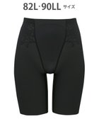 【ワコール/WACOAL】の【-5歳の着やせシルエット】 ガードル ロング丈 二の尻キュッと おなかフラットに 吸汗速乾(本体) ラクに着用できる レディース GRC423 /ワコール ブラック|ID: prp329100004556861 ipo3291000000033553024