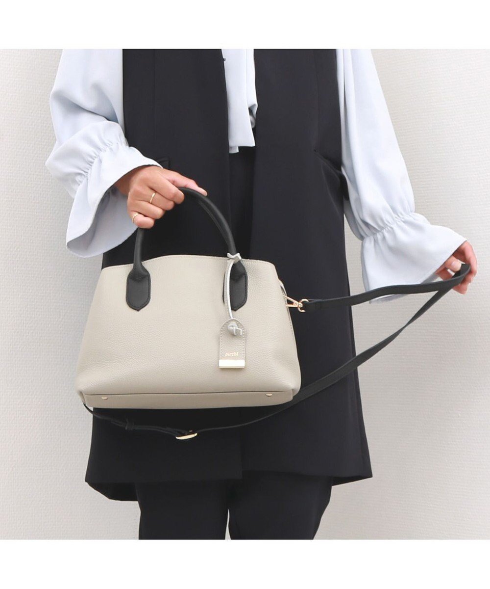 【アンビリオン/UNBILLION】のペルケ perche / WEB直営限定・牛革ユーティリティ・2wayトートバッグS インテリア・キッズ・メンズ・レディースファッション・服の通販 founy(ファニー) ファッション Fashion レディースファッション Fashion for Women バッグ Bags オケージョン Occasion Wear ショルダー Shoulder, Shoulder Strap ポケット Pocket, Pocket Detail ロング Long, Long-Length エレガント 上品 Elegant ライトグレー|ID: prp329100004556873 ipo3291000000033683727