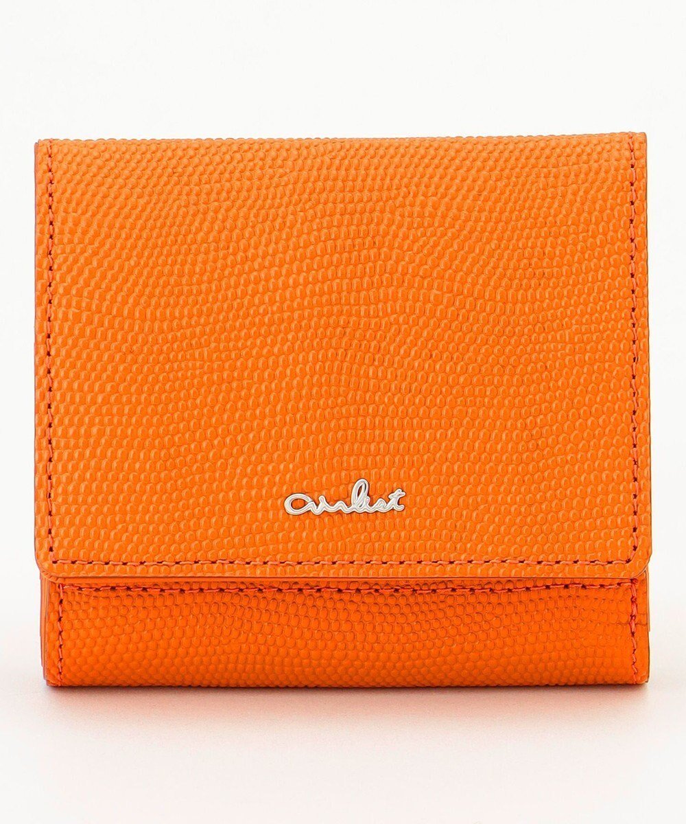 【エアリスト/airlist】の外BOX二つ折り財布 LUNA ルナ インテリア・キッズ・メンズ・レディースファッション・服の通販 founy(ファニー) ファッション Fashion レディースファッション Fashion for Women ミニ財布・二つ折り財布 Wallets & Card Cases コンパクト Compact, Small Size フラップ Flap, Flap Pocket ブローチ Brooch, Pin Brooch ポケット Pocket, Pocket Detail エレガント 上品 Elegant 人気 Popular, Best Seller 財布 Wallet, Purse オレンジ|ID: prp329100004556874 ipo3291000000033674377